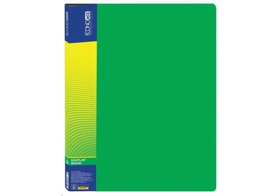 Папка пластиковая Economix Light А4 30 файлов Зеленая (E37603-04)