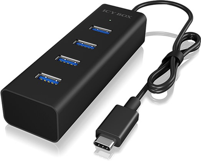Hub USB Icy Box 4-port, USB 3.0 (IB-HUB1409-C3)