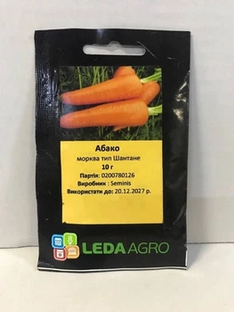 Насіння Морква Абако F1 10 г LEDAAGRO