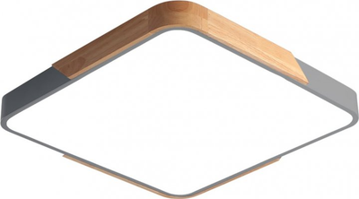 Стельовий світильник Jazzway PPB Scandic-S LED 72W 3000-6500K GR/W IP20 квадратний сірий з планками з пультом (5037397)