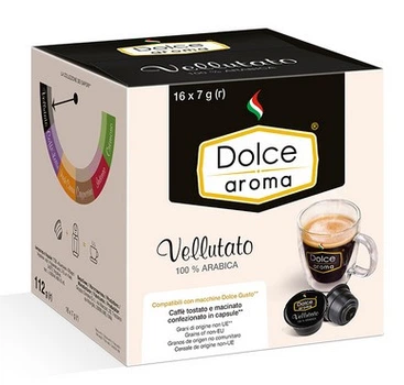 Кофе в капсулах Dolce Aroma Vellutato Dolce Gusto 16 шт.