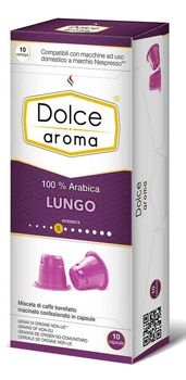 Кофе в капсулах Dolce Aroma Lungo для систем Nespresso 10 шт.