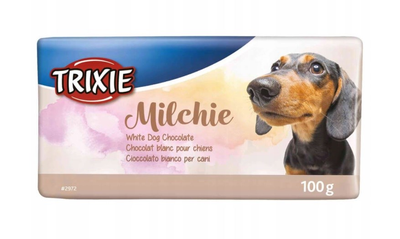 Ласощі для собак Trixie Білий шоколад 100 г (4011905029726)