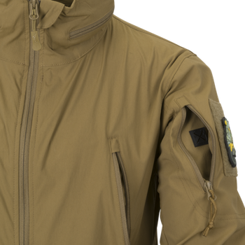Куртка вітровка Helikon Trooper Softshell Jacket Coyote XXL