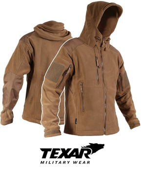 Куртка флісова Texar Husky Coyote 3XL