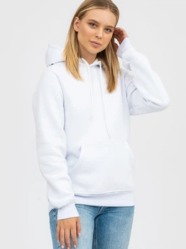 Худі тепле жіноче Ray Basic U0401W XL White (RAY2000000002729)