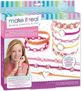 Набір для виготовлення браслетів Make It Real Macrame Friendship Bracelets (695929013189)