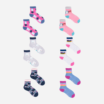 Набір шкарпеток дитячий YOCLUB 6Pack Socks SKA-0037G-AA00 31-34 6 пар Multicolour (5907617908536)