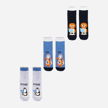 Набір шкарпеток дитячий YOCLUB 3Pack Socks SKA-0038C-AA00 35-38 3 пари Multicolour (5904921600026)