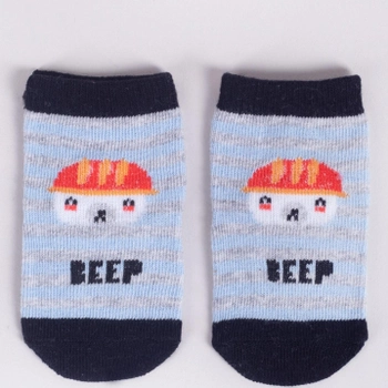 Zestaw skarpetek dla dzieci YOCLUB 3Pack Baby Boy's Socks SKA-0110C-AA30-001 3-6 3 pary Multicolour (5904921626309)