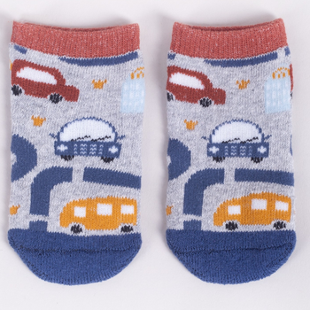 Zestaw skarpetek dla dzieci YOCLUB 3Pack Baby Boy's Socks SKA-0110C-AA30-0022 6-9 3 pary Multicolour (5904921626347)