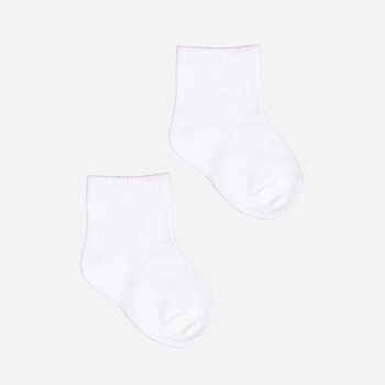 Zestaw skarpetek dla dzieci YOCLUB Baby Socks In Organic Cotton SKA-0155U-0100 3-6 3 pary White (5904921620505)
