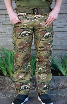 Тактические штаны Кіраса летние рип-стоп мультикам 54 размер 841-4