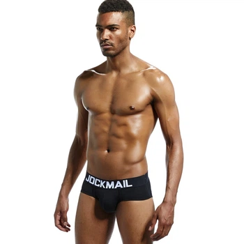 Черное бельё мужские Jockmail JM029 XL Черный