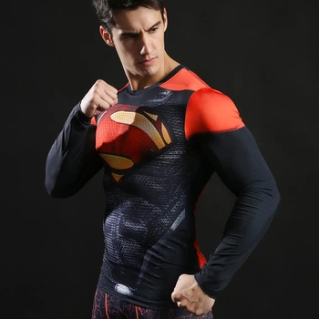 Рашгард SuperMan Red 4035 XL Разноцветный