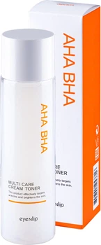 Мультифункціональний крем-тонер для обличчя Eyenlip AHA&BHA Multi Care Cream&Toner з кислотами 200 мл (8809555251057)