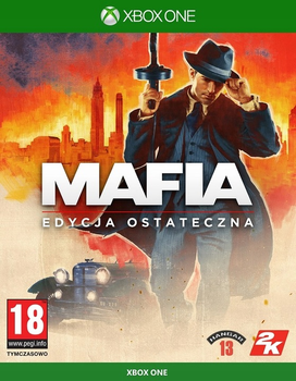 Гра Xbox One Mafia I definitive edition (Blu-ray диск) (5026555362733)