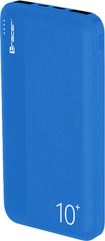 Powerbank Tracer Parker 10000 mAh 2 A Blue (TRABAT47098)