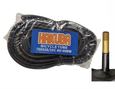 Велосипедная камера Hakuba 28" 700x28/35C AV48 OEM