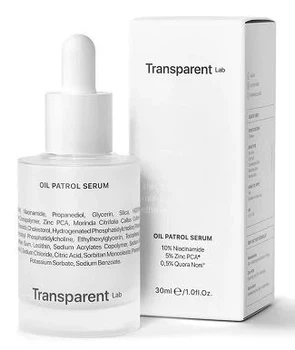 Матуючий серум з ніацинамідом та цинком Transparent-Lab Oil Patrol Serum, 30 мл (10958)