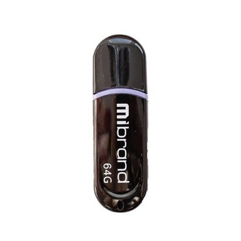 USB Флешка 64Gb Mibrand USB 2.0 Panther Black KT-FF