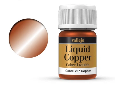 Фарба металік спиртова Мідь (Copper) - Liquid Gold 35 мл. Vallejo (70797)
