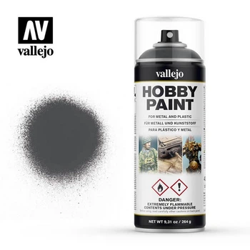 Фарба/ґрунт Hobby paint: Німецький танковий сірий 400 мл. Vallejo (28002)