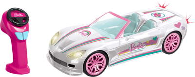 Samochód zdalnie sterowany Mondo Barbie RC Car biały (8001011636747)