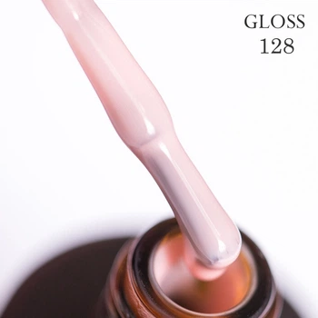 Гель-лак Gloss Company 128 кремово-розовый камуфлирующий 11 мл