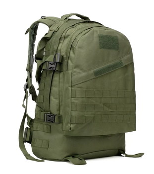 Тактичний рюкзак 43 л + система Molle + тканина Oxford Зелений (43705) Kali