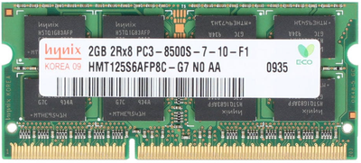 Пам'ять Hynix 2GB SO-DIMM DDR3 1066 MHz (HMT125S6AFP8C-G7)