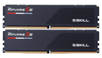 Модуль пам`ятi DDR5 2x24GB/6400 G.Skill Ripjaws S5 Black (F5-6400J3648G24GX2-RS5K)
