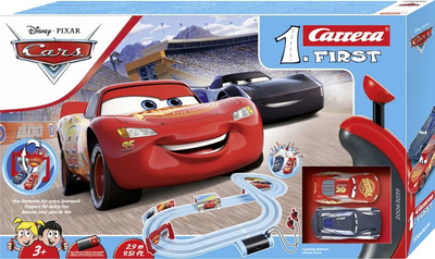 Перегоновий трек Carrera First Disney Pixar Cars Piston Cup (4007486630390)
