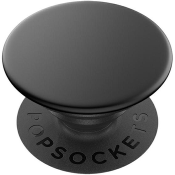 Тримач і підставка для телефона PopSockets Aluminum Black (842978137209)