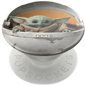 Тримач і підставка для телефона PopSockets Baby Yoda Pod (842978179421)