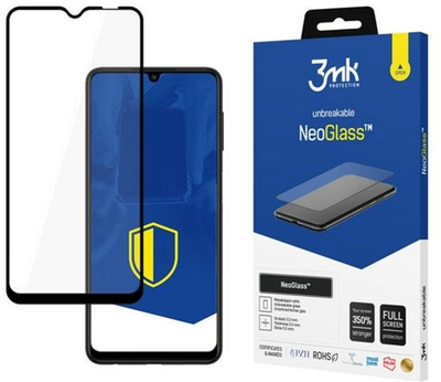 Захисне скло 3MK NeoGlass для Samsung Galaxy A22 5G SM-A226 Black (5903108432443)
