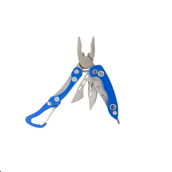 Мультитул MASTERTOOL "Плоскогубцы". 7 в 1, алюминиевая рукоятка. Blue (79-0325)
