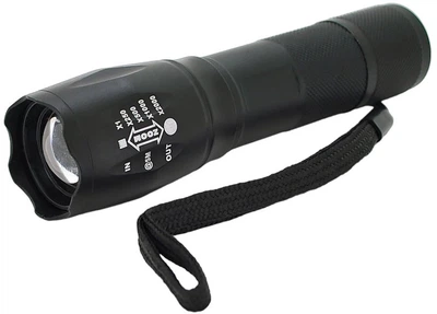 Ліхтар ручний Varlonpan MX-812-T6 1 LED Cree XM-L T6 3W 5 режимів Zoom 18650/2800 mAh IP44 СЗУ (YT29452)