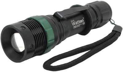 Ліхтар ручний Watton WT-037 1 LED Cree Q5 3W 3 режими Zoom 18650/2800 mAh IP44 СЗУ (YT29257)