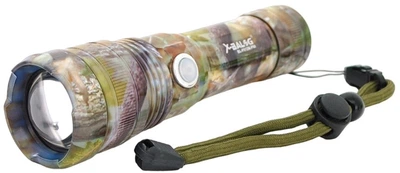 Ліхтар ручний Bailong BL-P512M-P50 1 LED Cree XHP50.2 19W 5 режимів Zoom 18650/ААА /8800 mAh Multicam IP40 (YT29199)