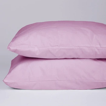 Наволочки 50*70 набір 2 шт Бязь Soft pink Рожевий