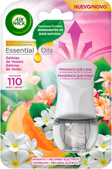 Odświeżacz powietrza Air Wick Essential Oils Delicias De Verano 19 ml (8410104392871)