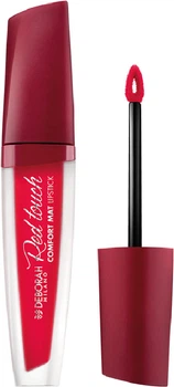 Pomadka w płynie Deborah Red Touch Comfort Mat 07 Fiery Red 5 ml (8009518382396)