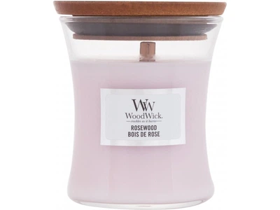 Ароматична свічка Woodwick Rosewood з дерев'яним гнотом 85 г (5038581077970)