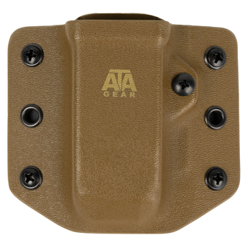 Паучер ATA Gear Pouch ver.1 для магазину Glock-17/22/47 9mm, .40 Койот 2000000142661