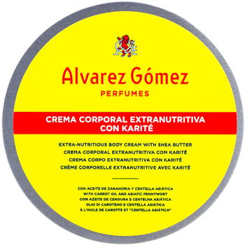 Krem do ciała Alvarez Gomez Shea Butter Body Cream 100 ml (8422385196017)