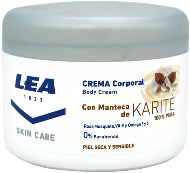 Крем для тіла Lea Skin Care Body Cream With Karite Butter Dry Skin 200 мл (8410737003441)