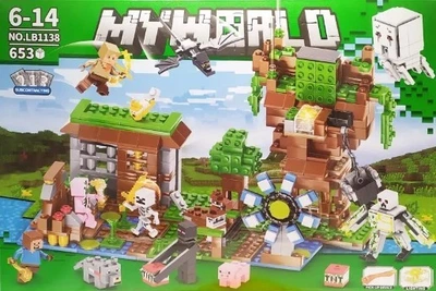 Дитячий конструктор "Minecraft" "My World" LB1138 653 деталей
