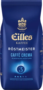 Кофе Eilles Rostmeister Caffe Crema натуральный жареный в зернах 1 кг (4006581020150)