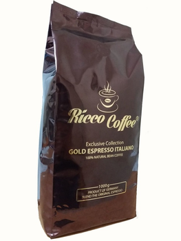 Кофе в зернах Ricco Coffee Gold Espresso Italiano 250 г